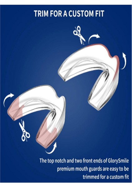 Diş Gıcırdatma Diş Sıkma Çene Sıkma Önleyici Bruksizm Aparatı Silikon Gece Plağı Termofor Dişlik 8'li fırsatları