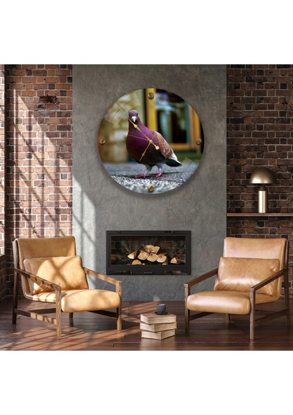 Güvercin Cam Saat - 40 cm fiyatları