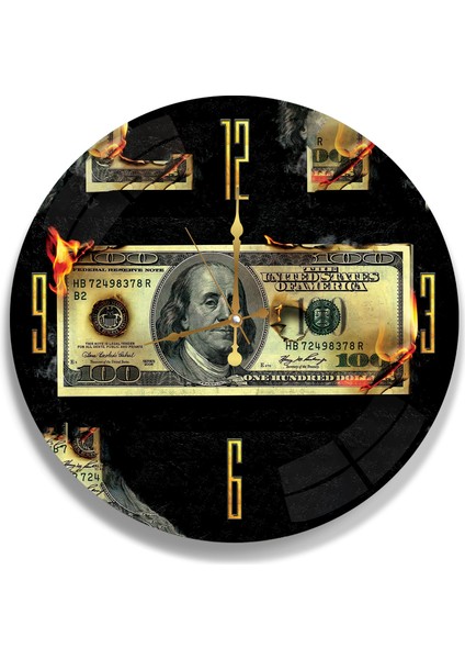 Dolar Cam Saat - 60 cm fiyatları