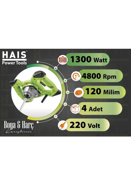 Boya Ve Harç Karıştırıcı JL1636