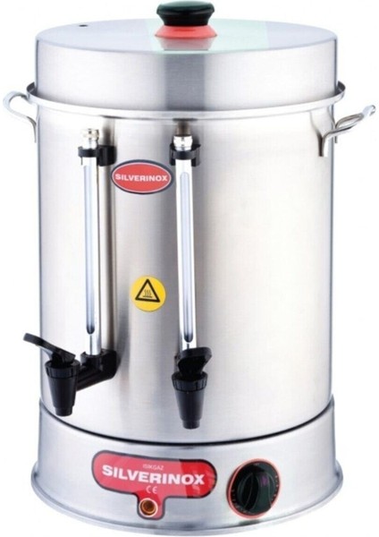 Silverinox Çay Makinesi Standart 160 Bardak 15 Lt.