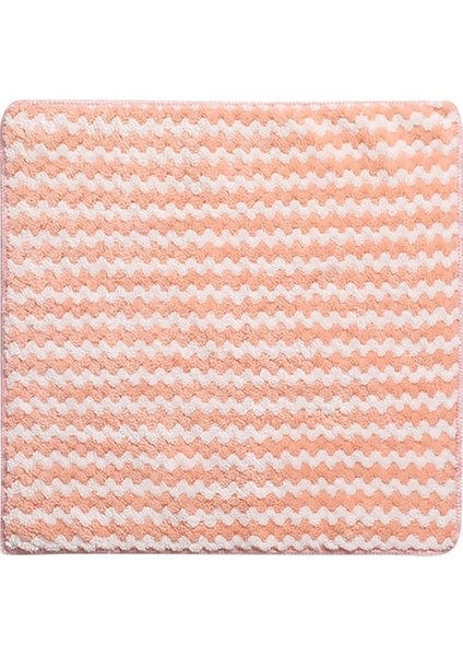 Mikrofiber Temizlik Bezi Mercan Kadife Bulaşık Havluları Mutfak Yeniden Temizlik Bezleri 3lü 25X25CM indirimleri