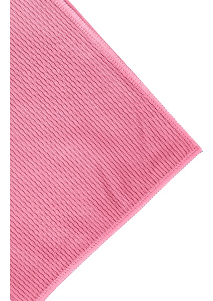 Mikrofiber 40X40CM 2li Zor Kir ve Yağ Temizlik Bezi - Pembe