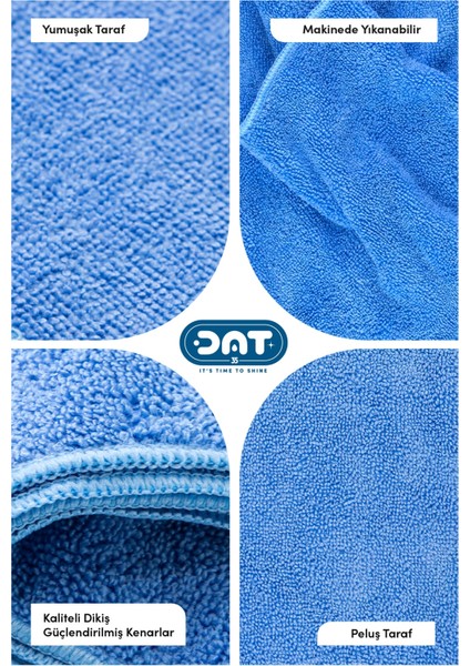 Mavi Sıkılması En RAHAT50X70 Cmbüyük Boy Yer Silme Sihirli Mikrofiber Süper Emici Temizlik Bezi