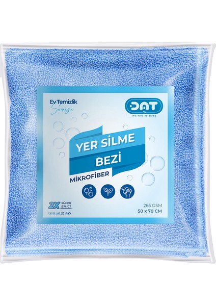 Mavi Sıkılması En RAHAT50X70 Cmbüyük Boy Yer Silme Sihirli Mikrofiber Süper Emici Temizlik Bezi