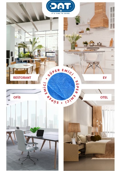Mavi Sıkılması En RAHAT50X70 Cmbüyük Boy Yer Silme Sihirli Mikrofiber Süper Emici Temizlik Bezi