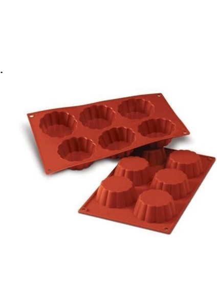 Briochette Silikon Kek Kalıbı 79 * H 30 mm