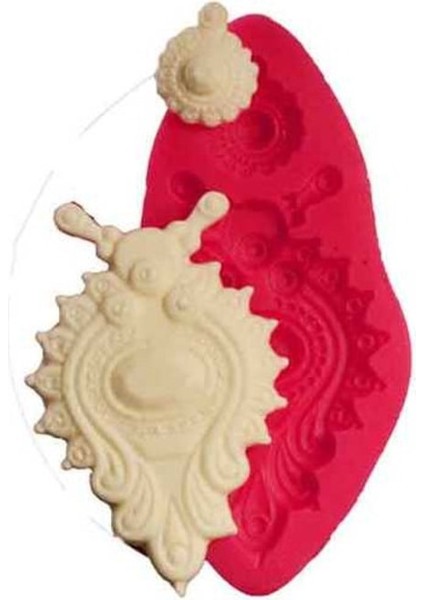 Silikon Kalıp - Ufak Ikili Bordür 10,5*6cm