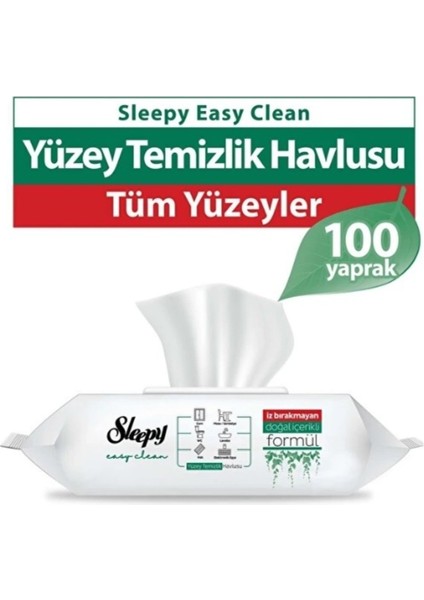 Easy Clean Yüzey Temizlik Havlusu 100 Yaprak