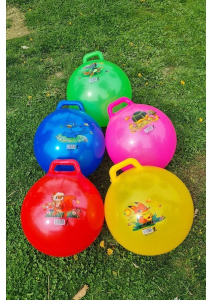 Zıp Zıp Kanguru Zıplama Plates Topu Çocuk Plates Topu 100 cm Çap 40 cm Yüksek
