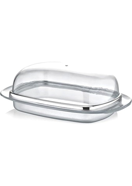 Plastik Tereyağı Saklama Kabı 19 Cmx 7 Cmx 12 cm