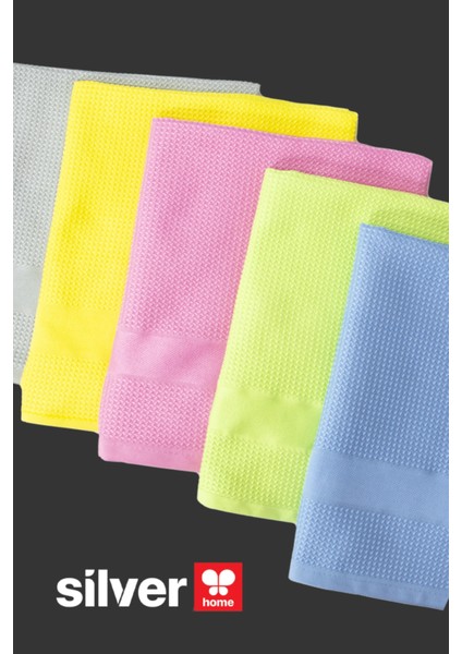 Mikrofiber 5 Li Dekoratif Cam Bezi