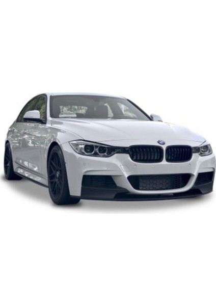 Bmw F30 2012-2018 3.seri M.tech Parlak Siyah Ön Lip-Ek