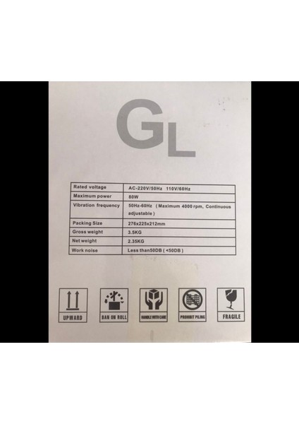 Portatif G5 Masaj Cihazı 4000RPM modelleri