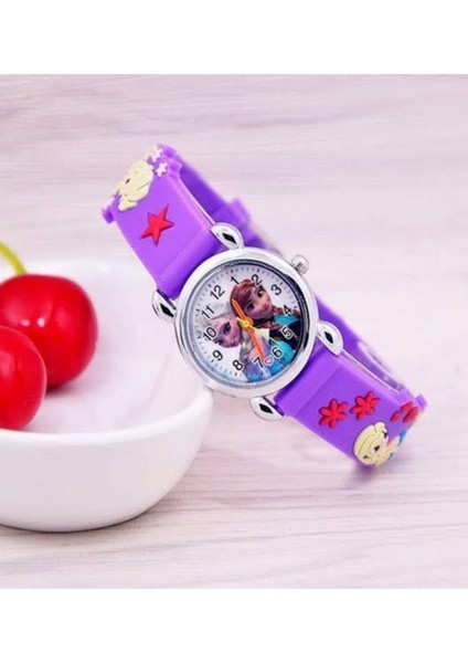 Saat Elsa Anna Kol Saati Karlar Ülkesi Kız Çocuk Kol Saati fiyatları