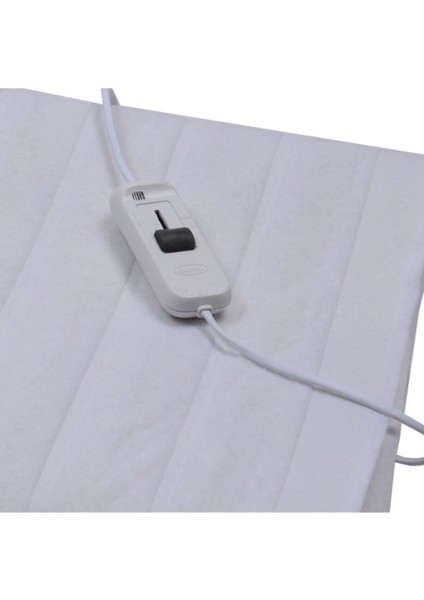 Çift Kişilik Beyaz Elektrikli Battaniye