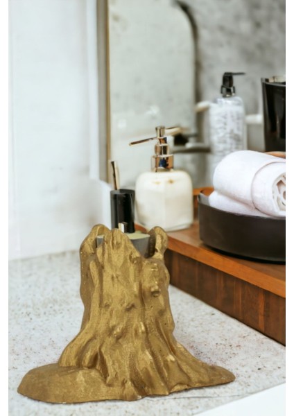 Şamdan Mumluk Dekoratif Mumluk Tealight Mumluk Model 2 Altın Renk modelleri