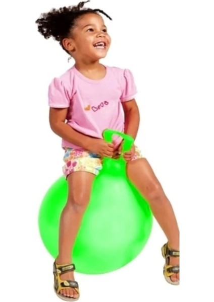 Zıp Zıp Kanguru Top - Kanguru Top Zıplama Topu Çocuk Plates 100 cm Çap 40 cm Yükseklik