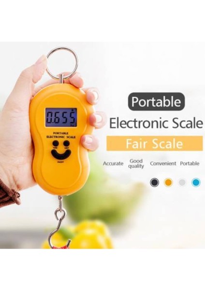 Elektronik Dijital El Kantarı 50 kg Terazi Tartı 10 gr Hassas