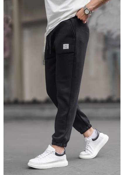 Siyah Cep Detaylı Erkek Basic Eşofman Altı 6522 fiyatları