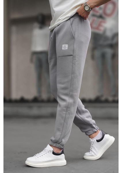 Boyalı Gri Cep Detaylı Erkek Basic Eşofman Altı 6522 fiyatları