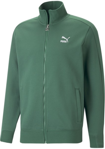 Erkek Vine Puma T7 Track Jacket Dk Vine Yeşil Erkek Ceket