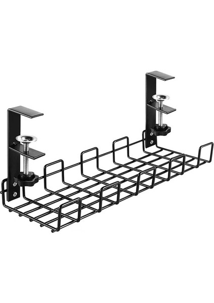 Kablo Kanalı Masa Altı, Masa Altı, Tel Kablo Tutucu Sondaj Gerekmez Kolay Kurulum Tel Düzenleyici (Yurt Dışından)