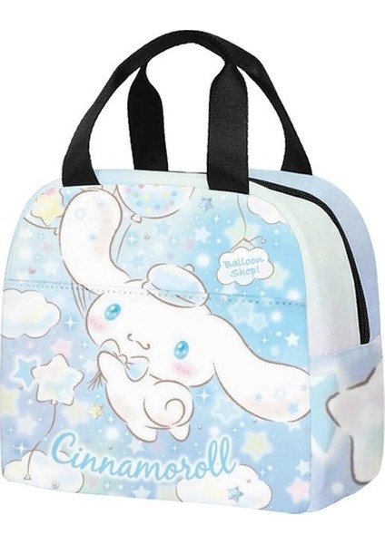 Kawaii Cinnamoroll Taşınabilir Öğle Yemeği Kutusu, Yeniden Kullanılabilir (Yurt Dışından)