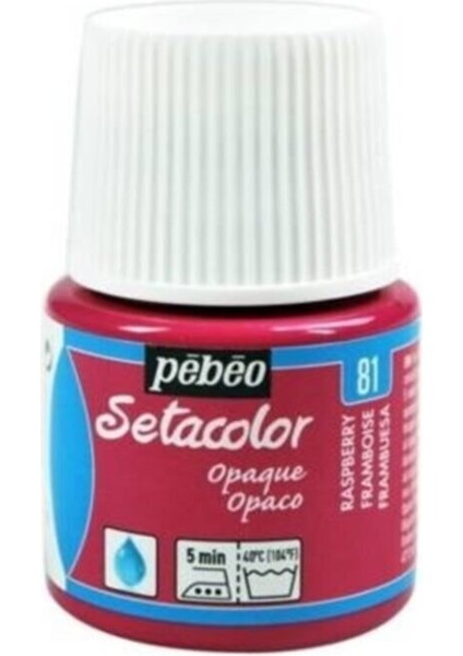 Opak Kumaş Boyası 81 Raspberry 45 ml