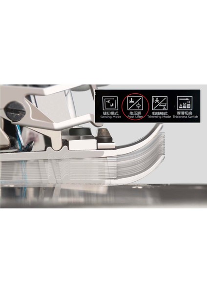C6-4-M03/333/X 4 Iplik Akıllı Overlok Makinesi