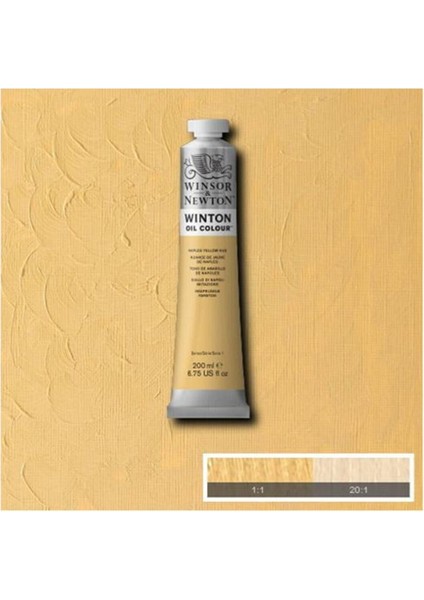 Winsor & Newton Yağlı Boya 200 Ml. 29 Naples Yellow Hue