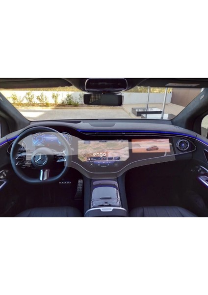 Mercedes Eqs 580 Ekran Koruyucu Şeffaf Nano Tam Kaplama