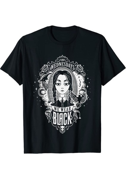 Siyah Wednesday We Wear Black Unisex T-Shirt