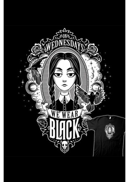 Siyah Wednesday We Wear Black Unisex T-Shirt