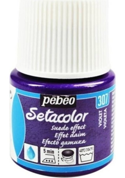 Suede Effect (Süet Etkisi) Kumaş Boyası 307 Vıolet 45 ml