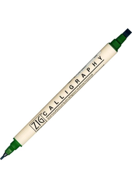 Zıg Kaligrafi Kalemi MS-3400 040 Pure Green