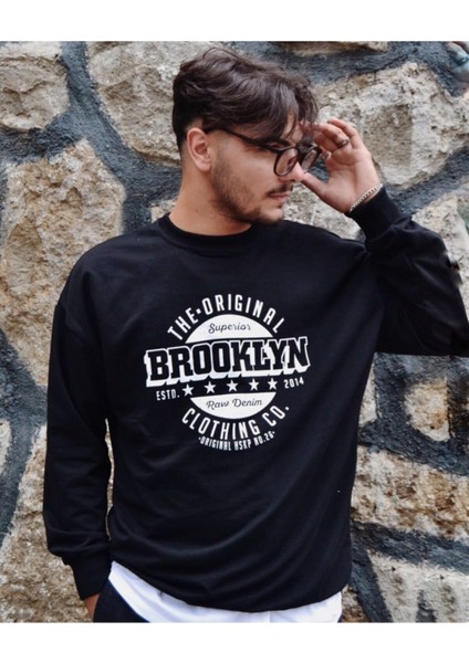 Brooklyn Siyah Sweatshirt