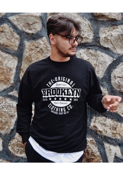 Brooklyn Siyah Sweatshirt