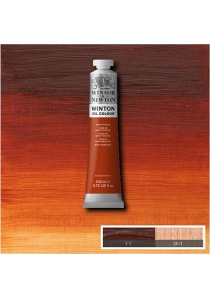 Yağlı Boya 200 Ml. 2 Burnt Sienna