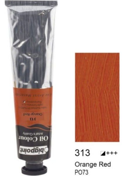BPPO0645A-313 Yağlı Boya 45 ml Orange Red 313