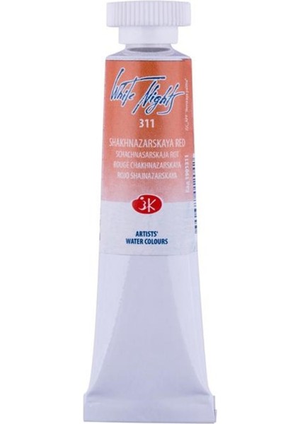 Tüp Suluboya 10 ml N : 311 7shaknazarskaya Red