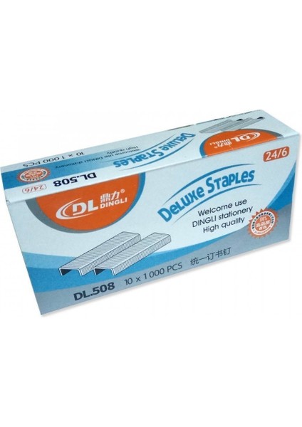 Zımba Teli No : 24/6 Beyaz 10'lu Paket