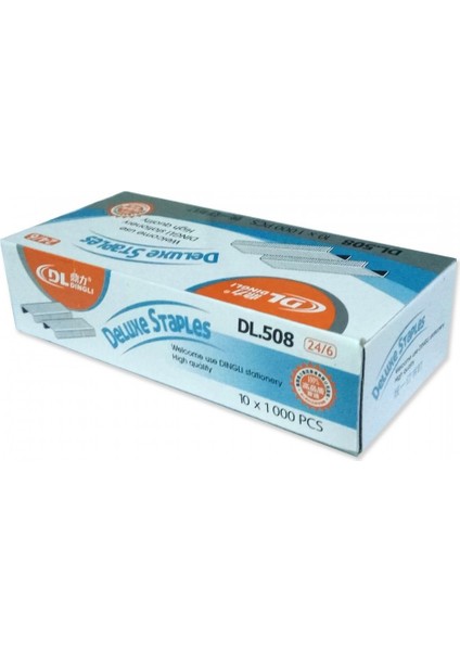 Zımba Teli No : 24/6 Beyaz 10'lu Paket fiyatları