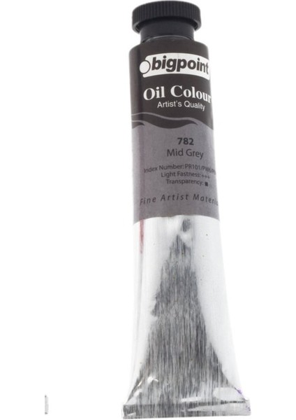 Yağlı Boya 45ML 782 Mid Grey