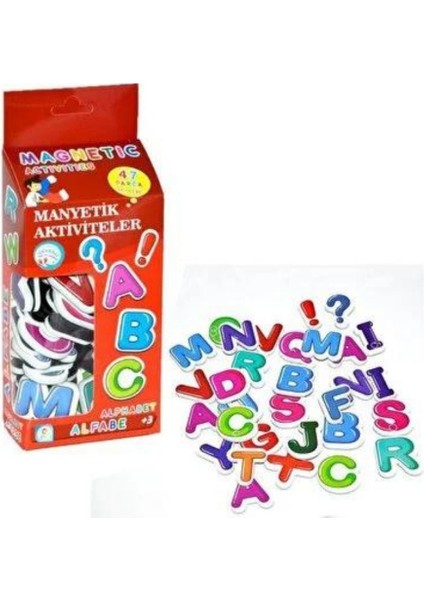 Magnet 5 Li Set - Alfabe-Hayvanlar-Meyve Sebze-Taşıtlar-Sayılar