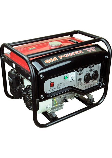 Gmpower GM3500GTİ 3,5 Kva Monofaze Benzinli Jeneratör