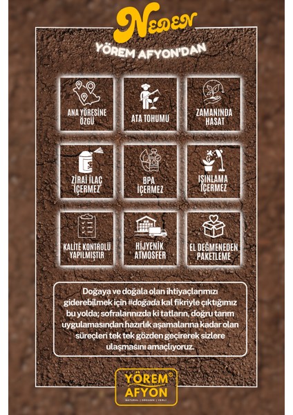 Yörem Afyon Hakiki Seylon Keskin Tatlı Glütensiz Çubuk, Kabuk Tarçın | 45Gr.