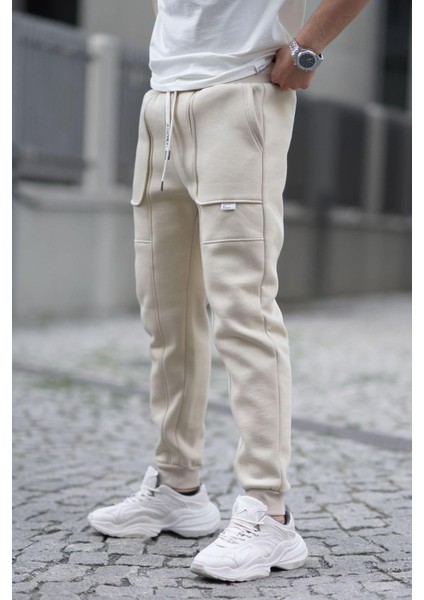 Bej Kargo Cep Basic Eşofman Altı 6527 fiyatları