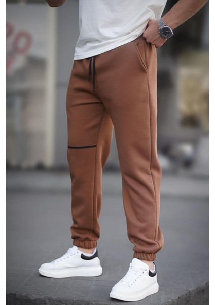 Kahverengi Cep Detaylı Erkek Basic Eşofman Altı 6523 fiyatları