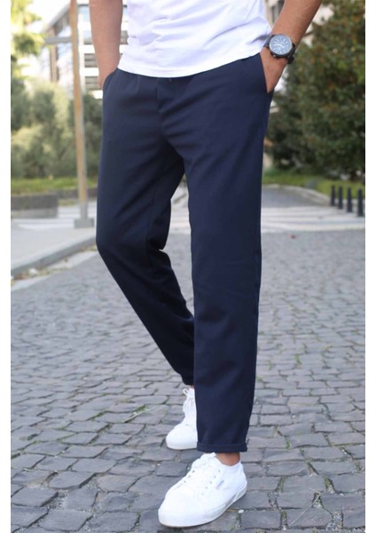 Lacivert Basic Jogger Pantolon 5486